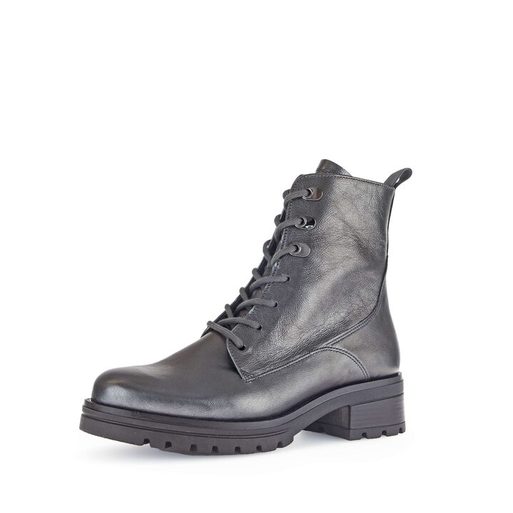 Stivaletto stringato argento #2