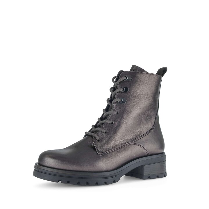 Schnürstiefelette bronze #2