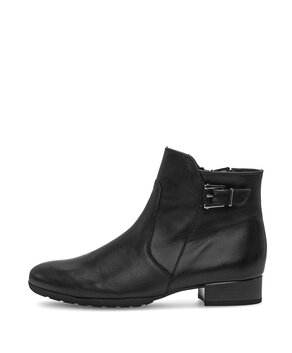 Sportliche Stiefelette schwarz