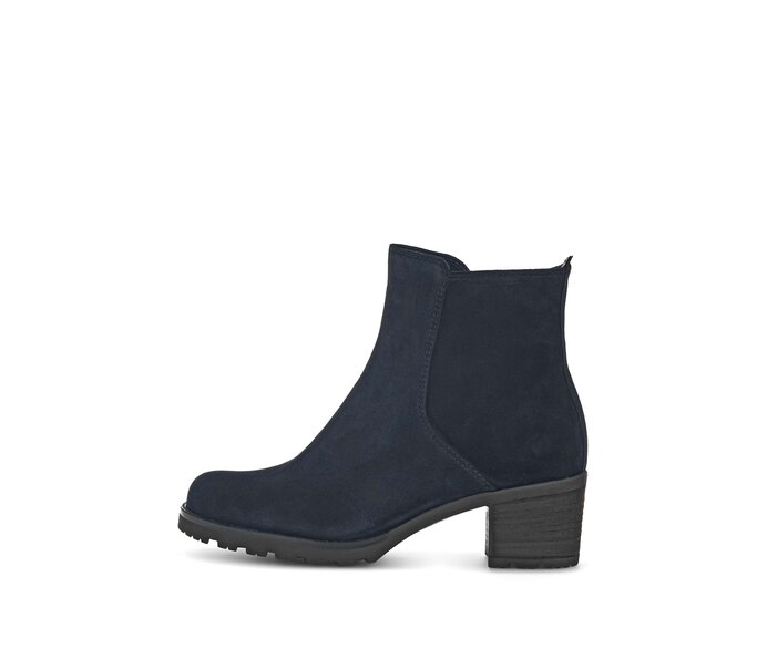 Bottine plateau bleu #0