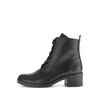 Schnürstiefelette schwarz