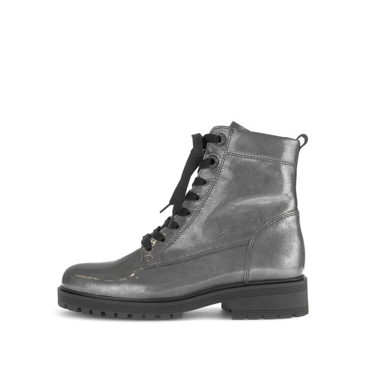 Schnürstiefelette grau #0