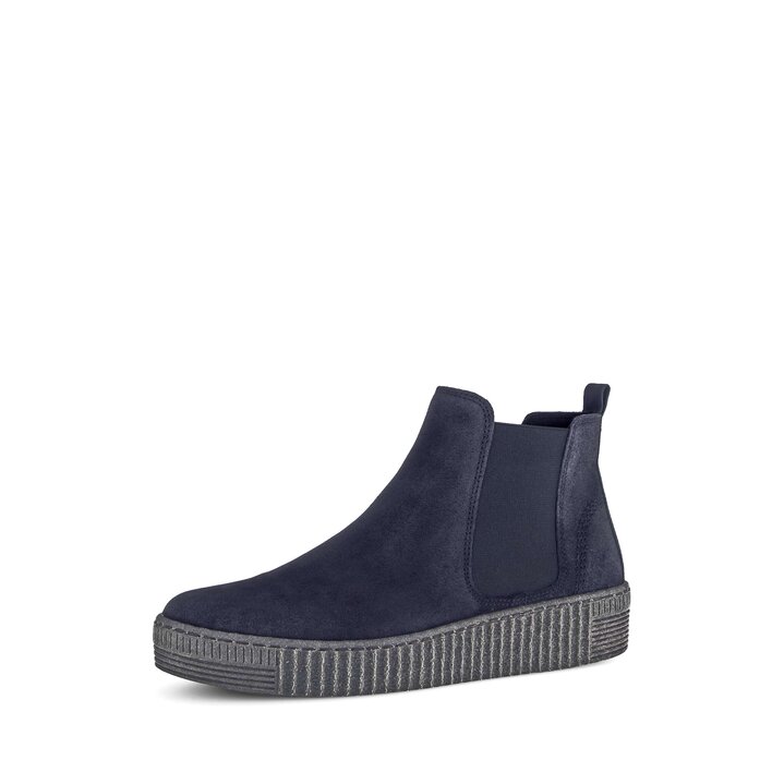 Chelsea boots blå #2
