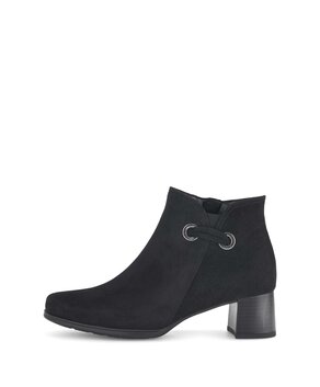 Sportliche Stiefelette schwarz