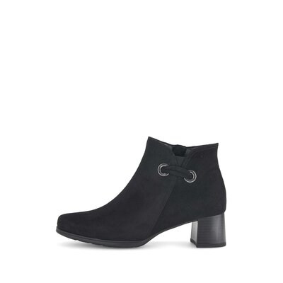 Sportief enkellaarsje zwart