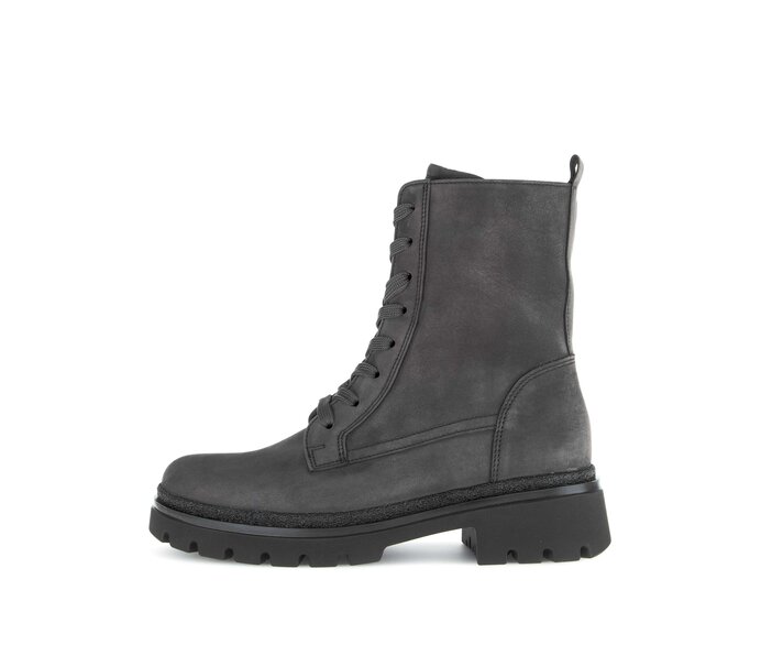 Schnürstiefelette grau #0