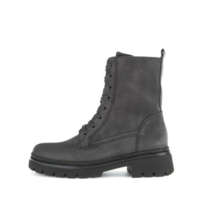 Snörstövletter grå