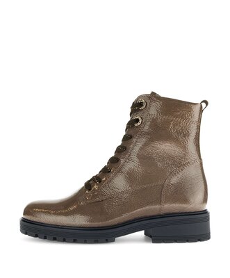 Stivaletto stringato marrone