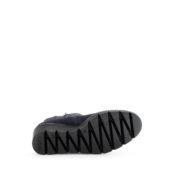 Bottine plateau bleu #4