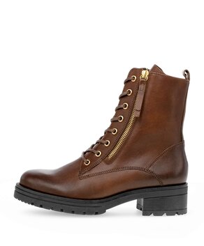Stivaletto stringato marrone