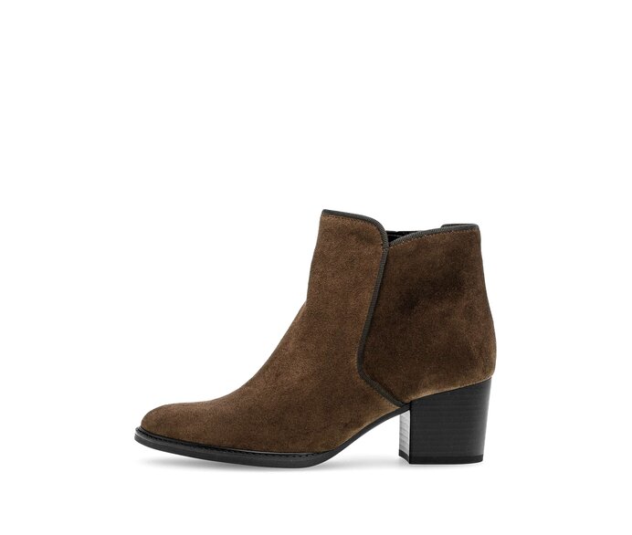 Elegante Stiefelette braun #0