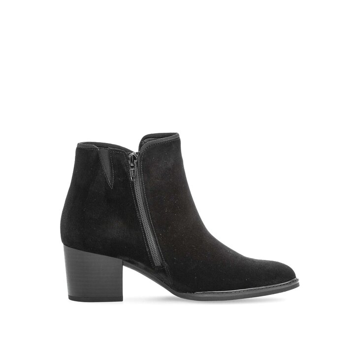Elegante Stiefelette schwarz #1