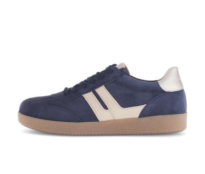 Lage sneaker blauw #0