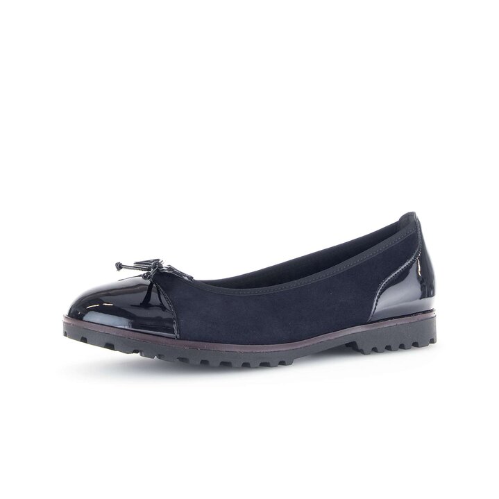 Sportliche Ballerina blau #2