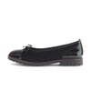 Sportliche Ballerina schwarz