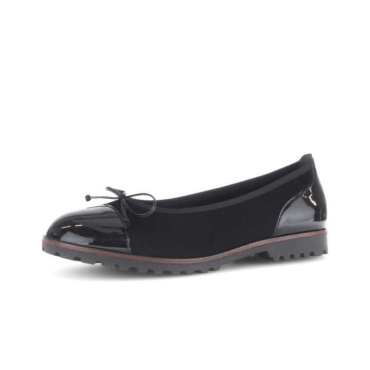 Sportliche Ballerina schwarz #2