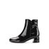 Elegante Stiefelette schwarz