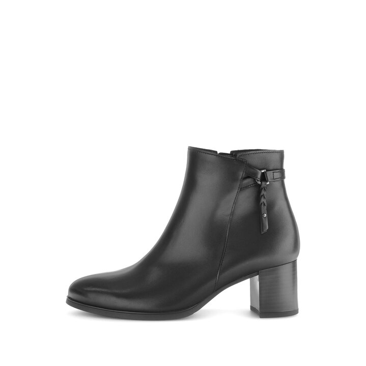 Elegante Stiefelette schwarz #0