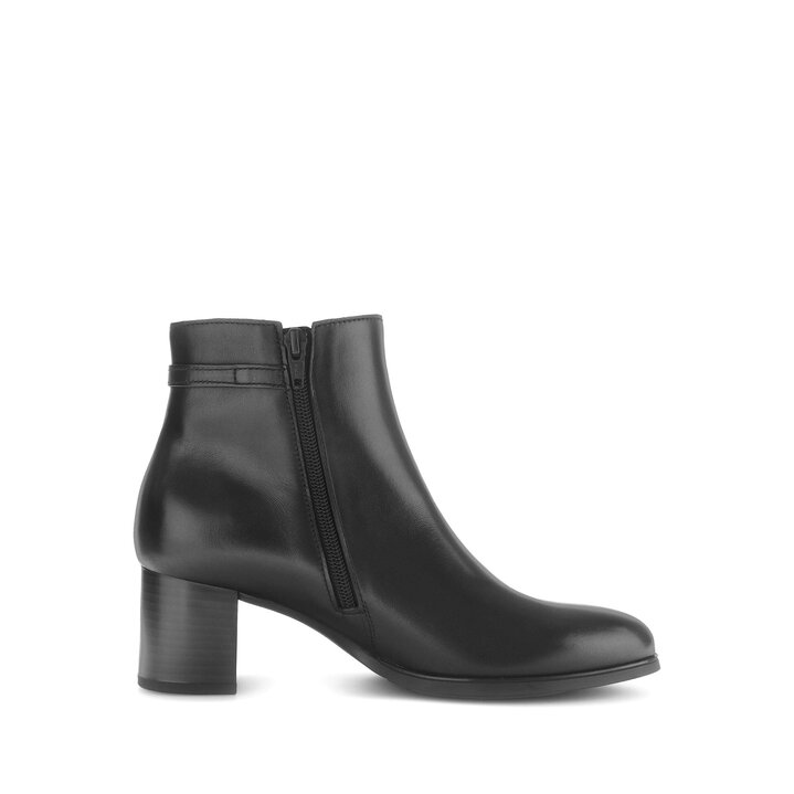 Elegante Stiefelette schwarz #1