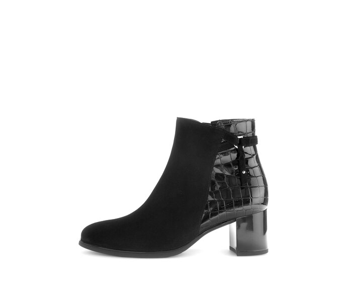 Elegante Stiefelette schwarz #0