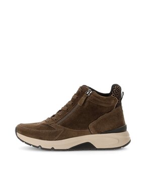 Sportliche Stiefelette braun