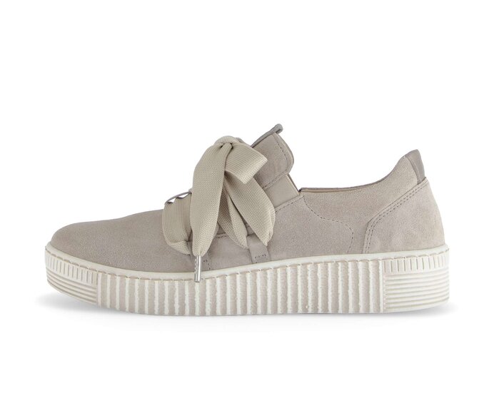 Lage sneaker beige #0