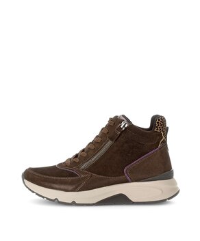 Sportliche Stiefelette braun