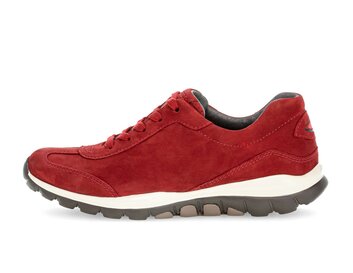 Sneakers basse rosso