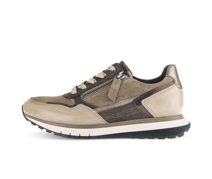 Lage sneaker bruin #0