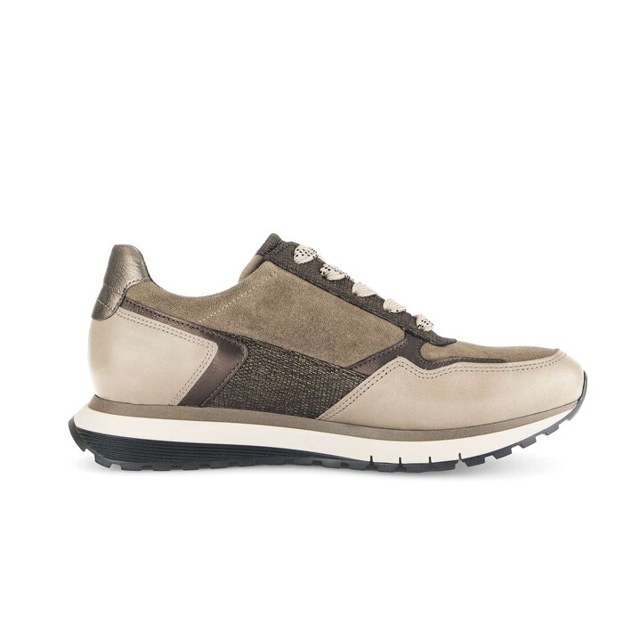 Lage sneaker bruin #1