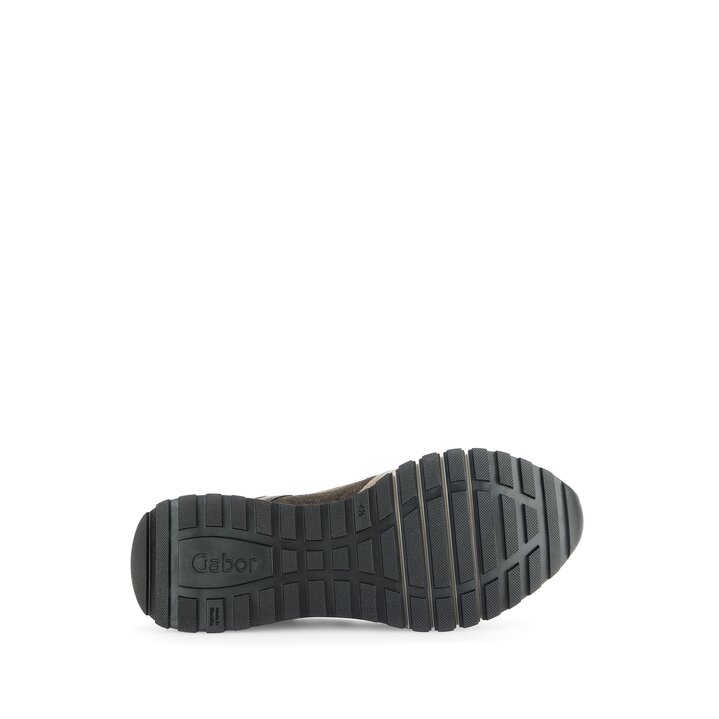 Lage sneaker bruin #4