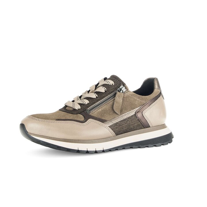 Lage sneaker bruin #2