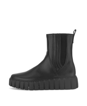 Bottine plateau noir