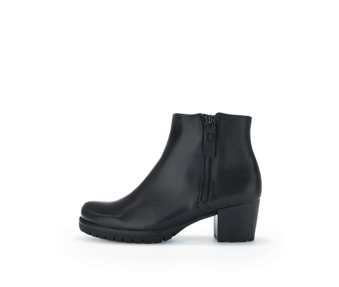 Sportliche Stiefelette schwarz #0