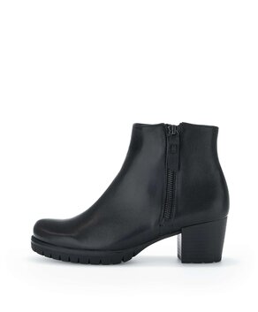 Sportliche Stiefelette schwarz