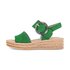Platåsandaler grön