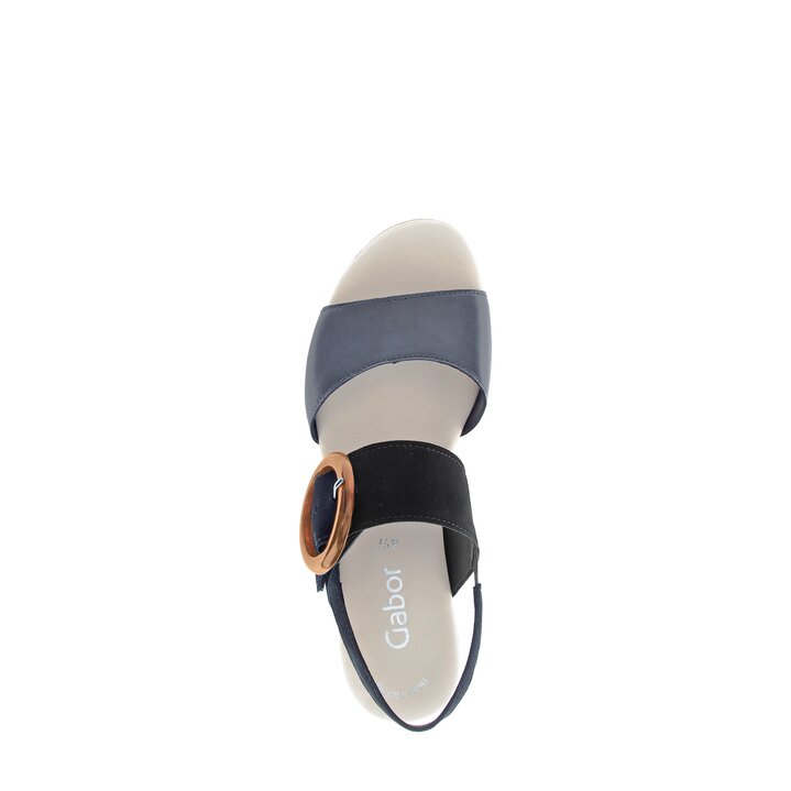 Sandale à plateforme gris #5