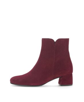 Elegante Stiefelette rot