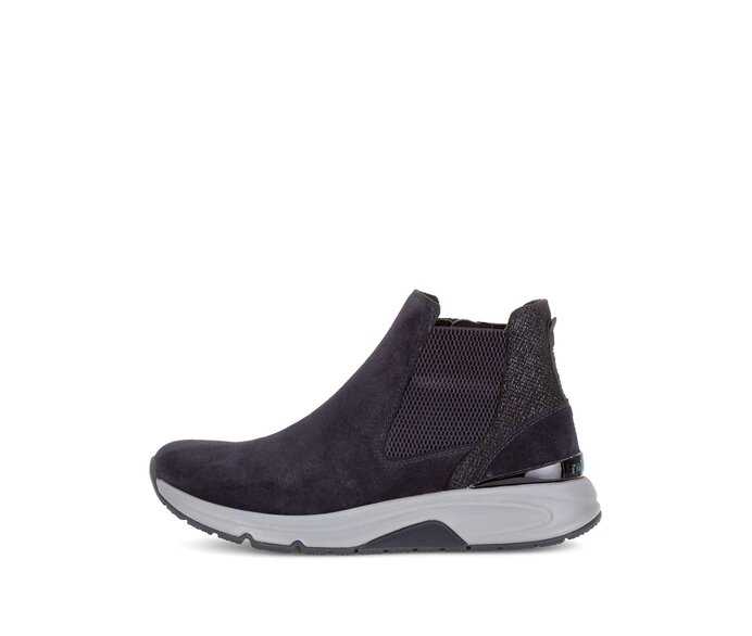 Sportliche Stiefelette blau #0