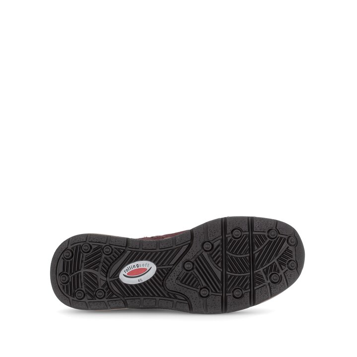 Bottine Chelsea rouge #4