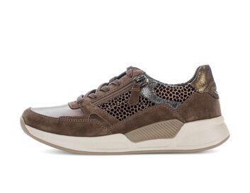 Sneaker low braun