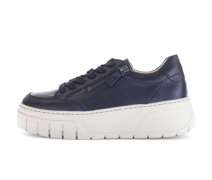 Lage sneaker blauw #0