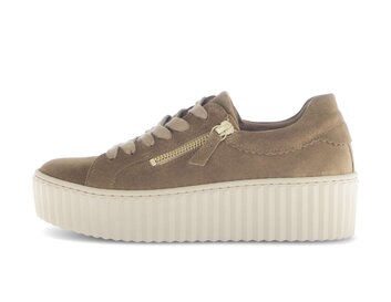 Sneaker low braun