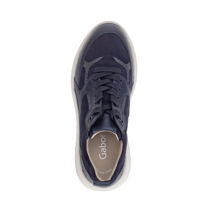 Sneaker low blau #5