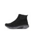 Sportliche Stiefelette schwarz