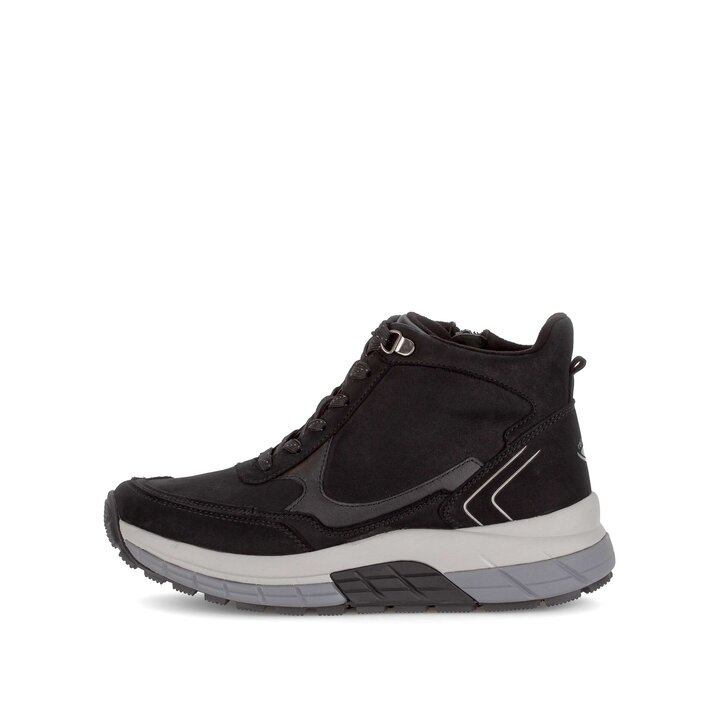 Sportief enkellaarsje zwart #0