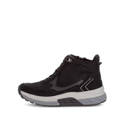 Sportiga stövletter svart