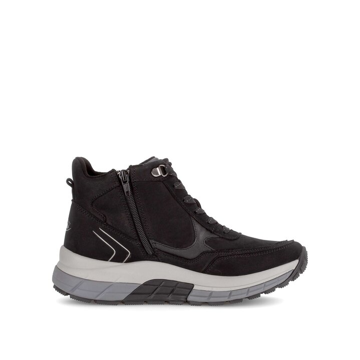 Sportief enkellaarsje zwart #1