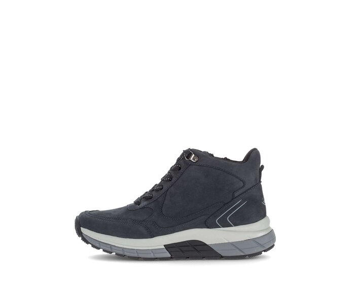 Hoge sneaker blauw #0
