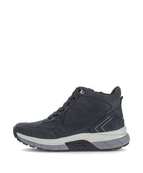 Hoge sneaker blauw